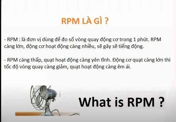 Rpm Là Gì? Giải Thích Chi Tiết Về Đơn Vị Vòng Quay Mỗi Phút Và Ứng Dụng