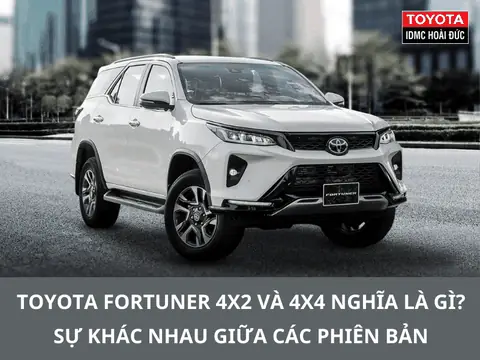 4x4 Và 4x2 Là Gì? Giải Thích Chi Tiết Về Hệ Dẫn Động Xe Ô Tô