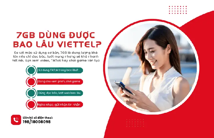 7gb Data Là Bao Nhiêu Mb Và Dùng Được Trong Bao Lâu?