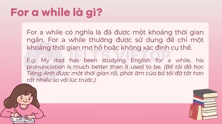 "a Little While" Là Gì? Định Nghĩa, Cách Dùng Và Các Cụm Từ Liên Quan