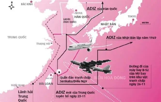 Adiz Là Gì? Giải Thích Vùng Nhận Dạng Phòng Không Và Ý Nghĩa Pháp Lý