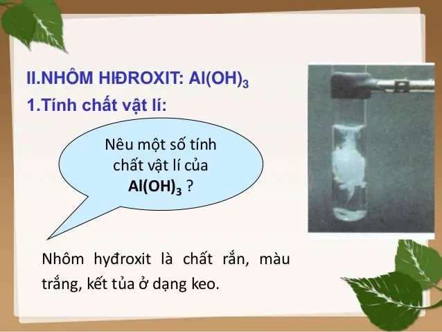 Al(oh)3 Là Gì? Tính Chất, Ứng Dụng Và Cách Nhận Biết Nhôm Hydroxit