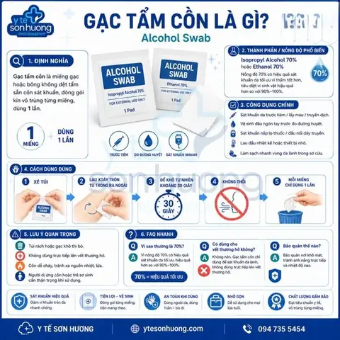 Alcohol Prep Pad Là Gì? Công Dụng Và Cách Sử Dụng Hiệu Quả