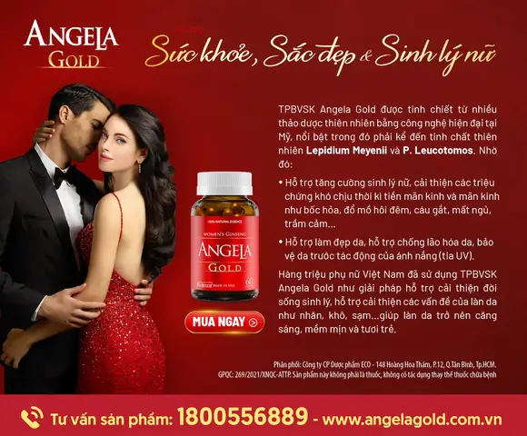 Angela Gold Là Gì? Công Dụng, Thành Phần Và Cách Dùng Hiệu Quả