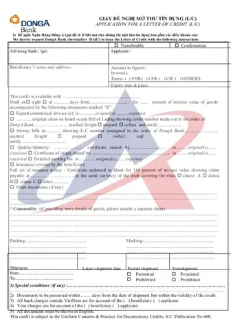 Applicant Trong L/c Là Gì? Vai Trò Và Trách Nhiệm Của Người Yêu Cầu Mở Thư Tín Dụng