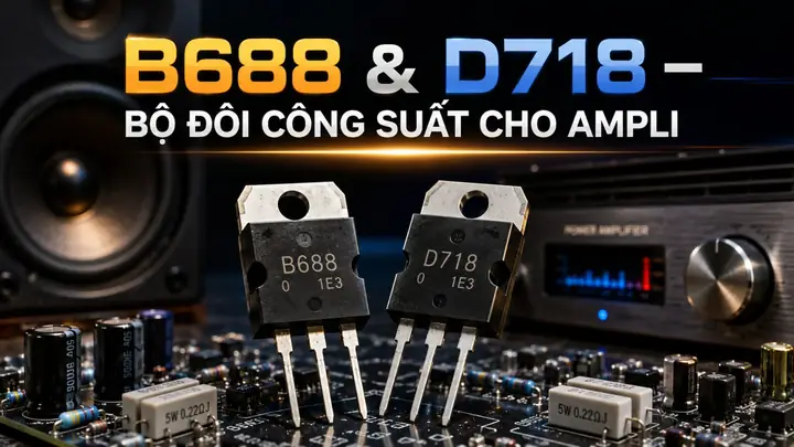Transistor B688 (2SB688): Định Nghĩa, Ứng Dụng Và Thông Số Kỹ Thuật Chi Tiết