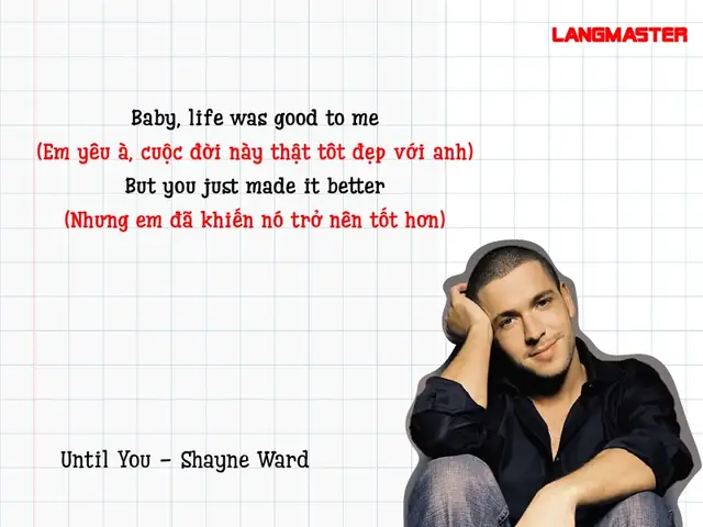 Giải Mã Ý Nghĩa Bài Hát "until You" Của Shayne Ward: Lời Dịch Và Thông Điệp Tình Yêu