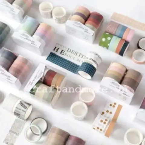 Băng Dính Washi Là Gì? Khám Phá Nguồn Gốc, Đặc Điểm Và Ứng Dụng Sáng Tạo