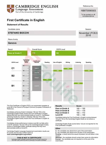 Bằng FCE Là Gì? Cập Nhật Thông Tin Chi Tiết Về Chứng Chỉ B2 First Cambridge