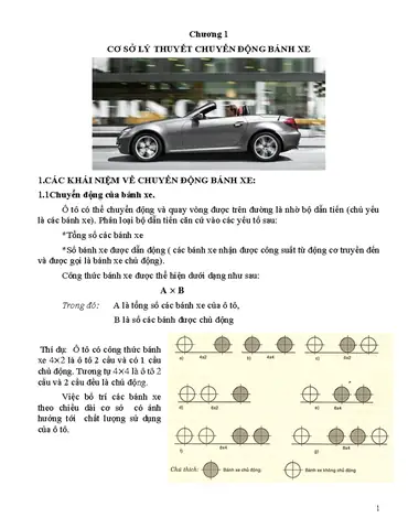 Bánh Xe Chủ Động Là Gì? Phân Biệt Với Bánh Xe Bị Động Và Vai Trò