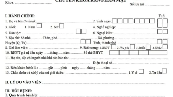 Bệnh Án Ngoại Trú Là Gì? Quy Trình Khám Chữa Bệnh Và Lợi Ích