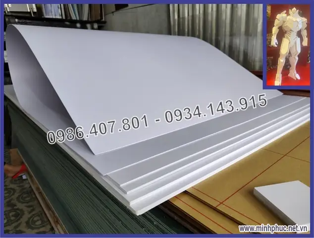 Bìa Mô Hình Là Gì? Tìm Hiểu Chi Tiết Về Tấm Formex & Ứng Dụng