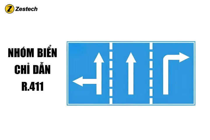 Biển Báo 411 & 412: Ý Nghĩa, Cách Phân Biệt Và Quy Định Lái Xe