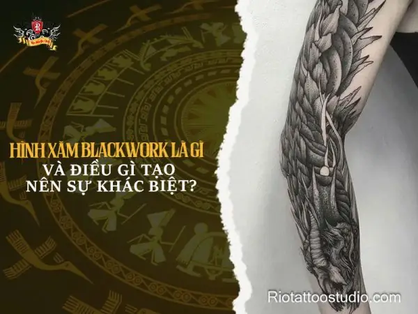 Blackwork Là Gì? Khám Phá Phong Cách Xăm Độc Đáo Chỉ Với Mực Đen