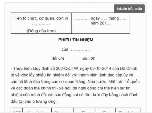 Bỏ Phiếu Tín Nhiệm Là Gì? Quy Trình Và Ý Nghĩa Của Việc Bỏ Phiếu Tín Nhiệm Hiện Nay Bỏ Phiếu Tín Nhiệm Là Gì? Quy Trình Và Ý Nghĩa Của Việc Bỏ Phiếu Tín Nhiệm Hiện Nay