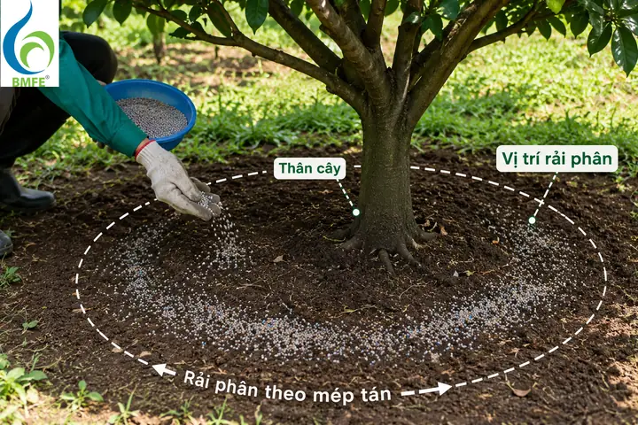 Bón Theo Hốc Là Gì? Hướng Dẫn Kỹ Thuật Bón Phân Chuẩn Xác Cho Cây Trồng