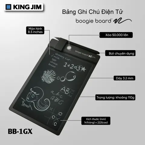 Boogie Board Là Gì? Khám Phá Bảng Viết Điện Tử Thông Minh Thay Thế Giấy