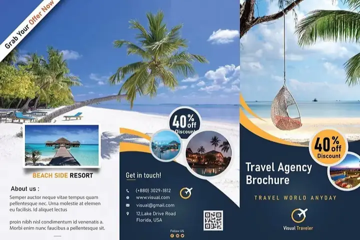 Brochure Du Lịch Là Gì? Công Dụng, Cách Thiết Kế & Mẫu Ấn Tượng