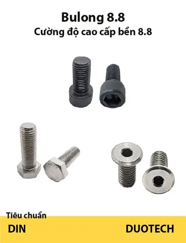 Bu Lông Cường Độ Cao 8.8 Là Gì? Giải Mã Ý Nghĩa, Cấu Tạo Và Ứng Dụng Chi Tiết