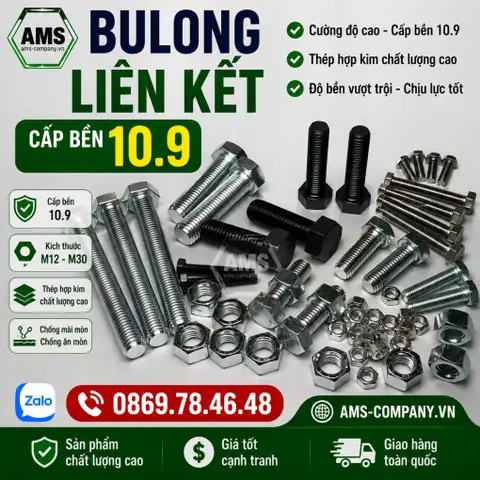 Bu Lông Liên Kết Là Gì? Cấu Tạo, Ứng Dụng Và Phân Loại Chi Tiết