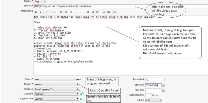 Bug Report Là Gì? Hướng Dẫn Viết Báo Cáo Lỗi Chuẩn & Hiệu Quả Cho Tester