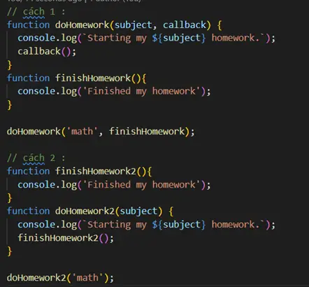 Callback Function Là Gì? Hiểu Rõ Và Áp Dụng Hiệu Quả Trong Javascript