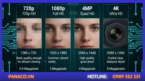 Camera 720p Là Gì? Hiểu Rõ Về Độ Phân Giải HD Phổ Biến