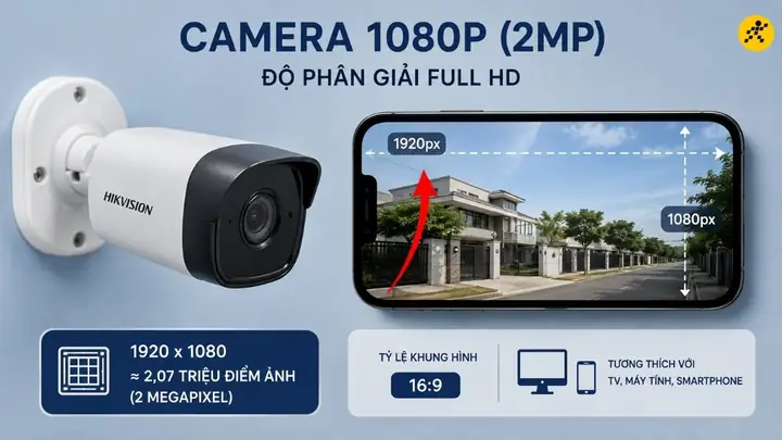 Camera 720p Là Gì? Hiểu Rõ Về Độ Phân Giải HD Phổ Biến