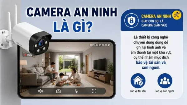 Camera An Ninh Là Gì? Các Loại Camera, Cấu Tạo Và Lợi Ích Chi Tiết