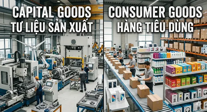 Capital Goods Là Gì? Phân Biệt Tư Liệu Sản Xuất Và Hàng Hóa Tiêu Dùng
