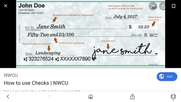 Cash A Check Là Gì? Hướng Dẫn Đổi Séc Thành Tiền Mặt Tại Ngân Hàng
