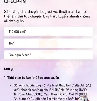 Check-in Trực Tuyến Là Gì? Hướng Dẫn Làm Thủ Tục Bay Online Chi Tiết