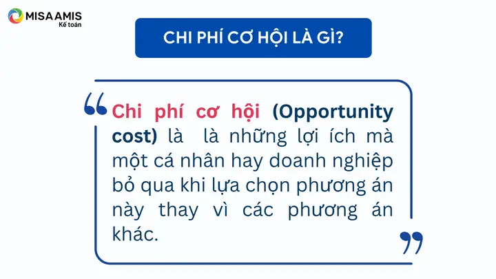 Chi Phí Cơ Hội Là Gì? Công Thức Tính, Ví Dụ Và Ứng Dụng Thực Tế