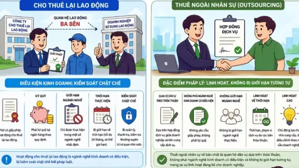 Cho Thuê Lại Lao Động Là Gì? Điều Kiện, Lợi Ích Và Lưu Ý Pháp Lý Cần Biết